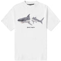 Palm Angels White Shark T-Shirt
