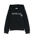 Moncler Kids Embroidered Logo Hoodie