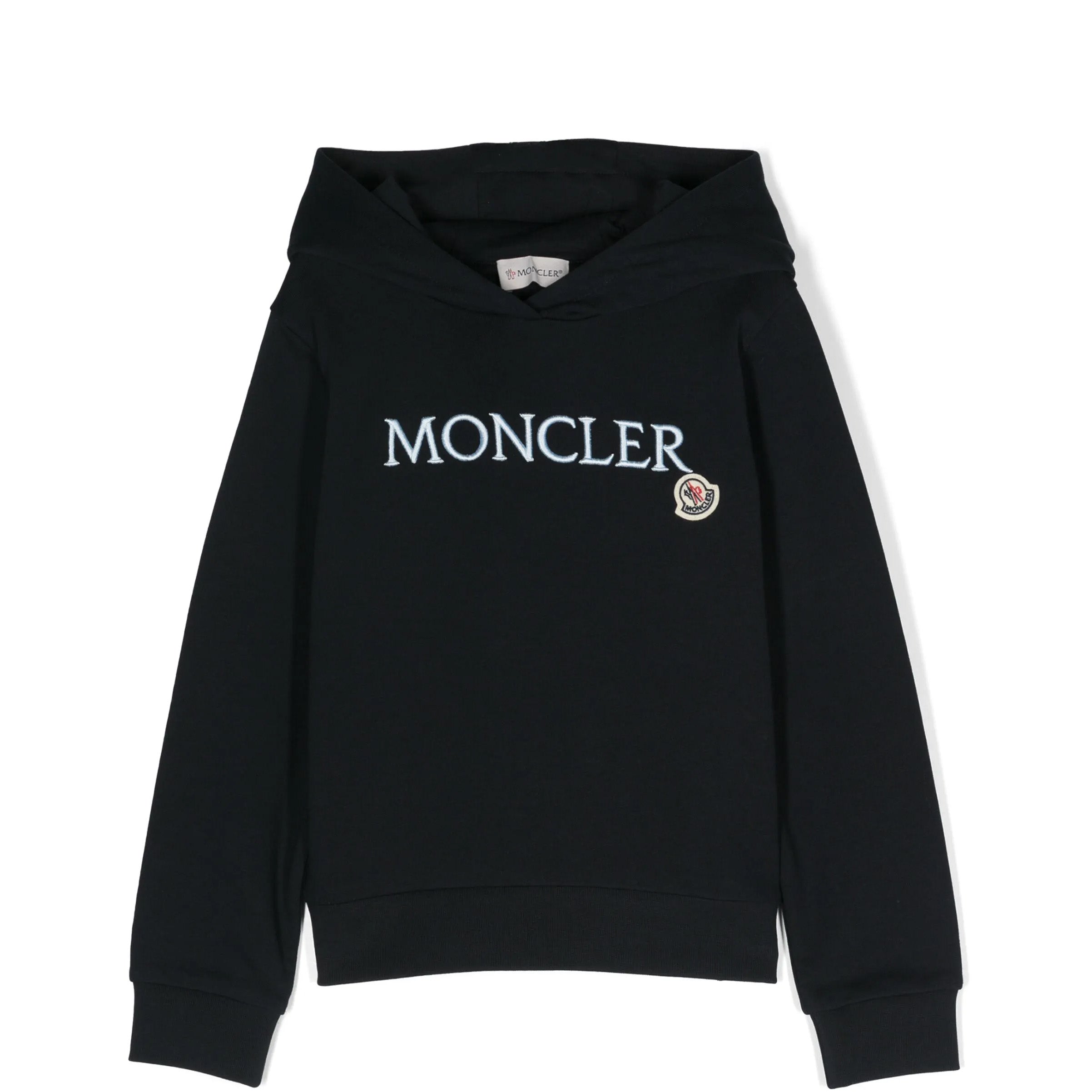 Moncler Kids Embroidered Logo Hoodie