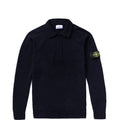Stone Island Junior 1/4 Zip Polo Shirt