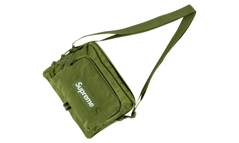SUPREME SIDE BAG GREEN