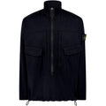 Stone Island Black Canvas Overshirt