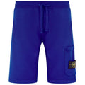 Stone Island Blue Sweatshorts