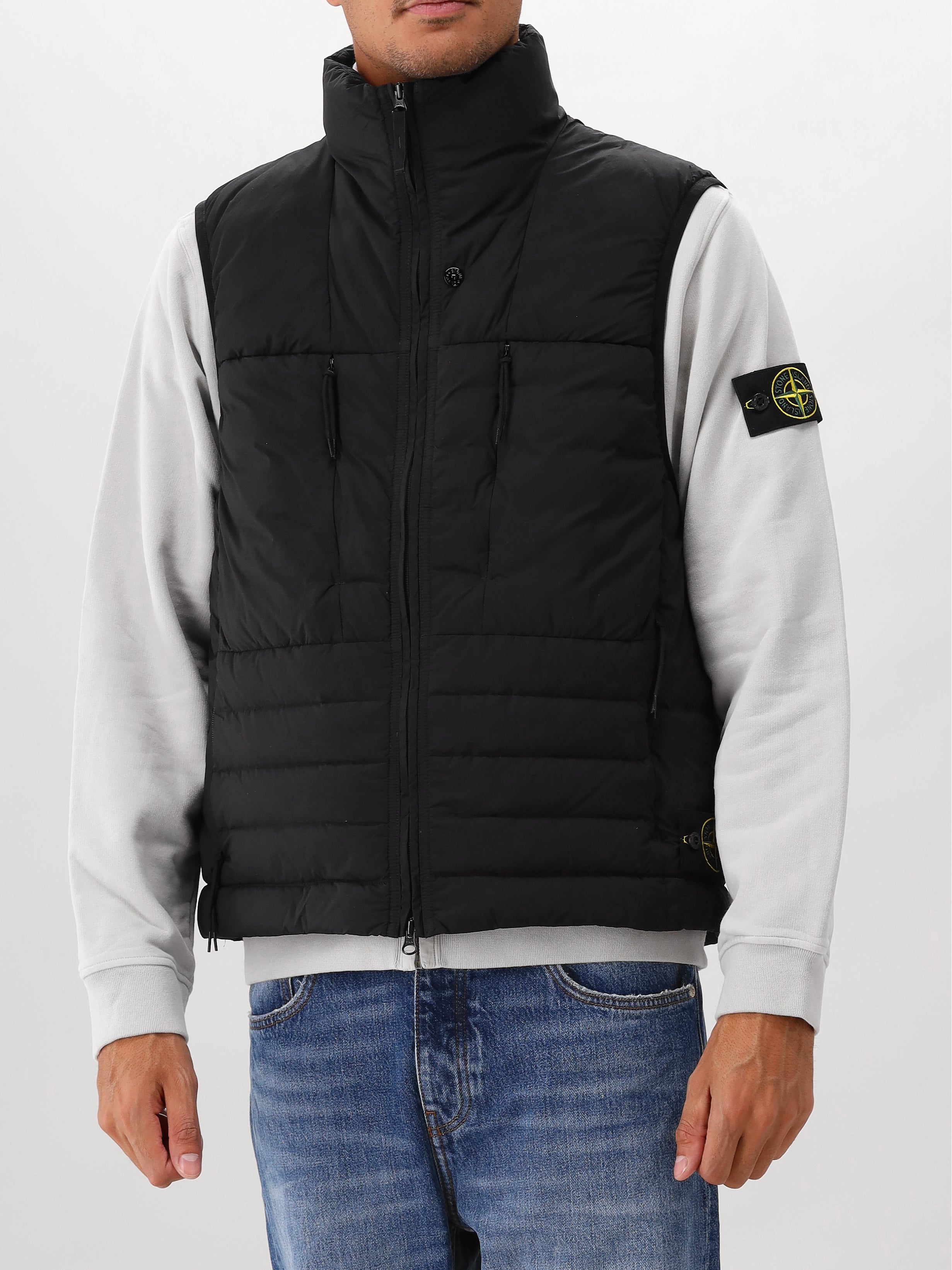 Stone Island Bodywarmer Zwart