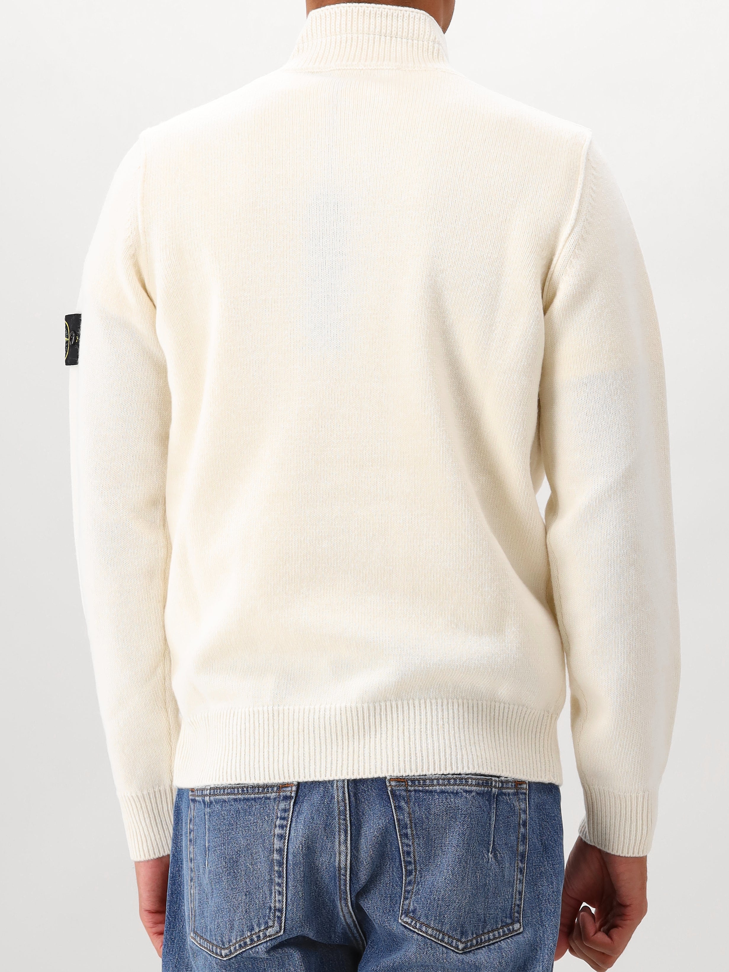Stone Island Gebreide Trui Beige