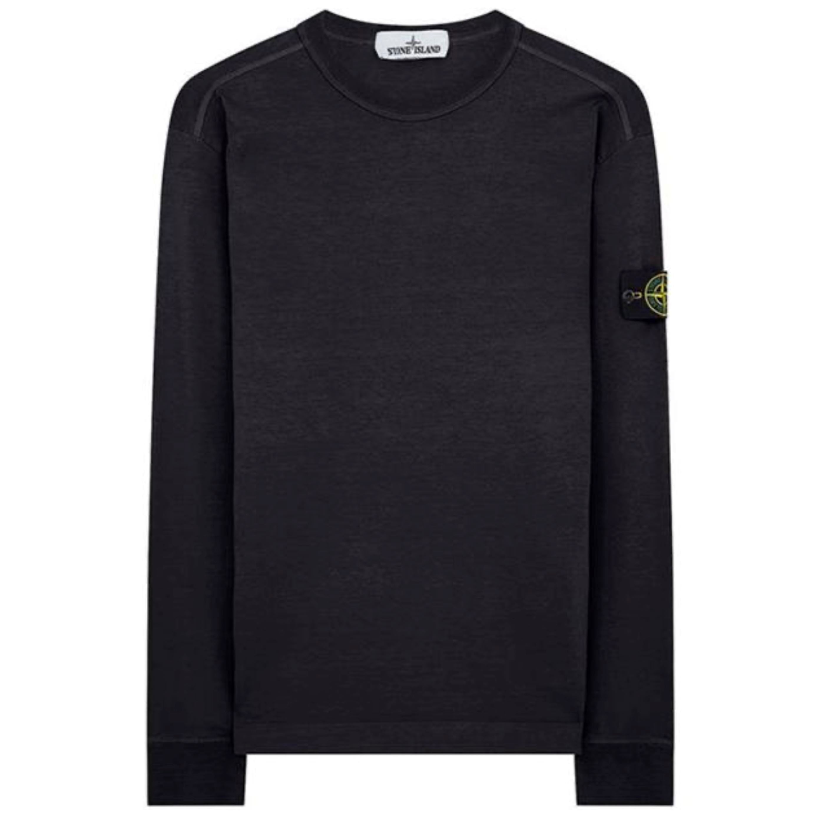 Stone Island Navy Crewneck Sweatshirt