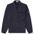 Stone Island Navy Zip Pocket Overshirt