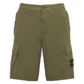 Stone Island Khaki Cargo Shorts