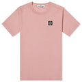 Stone Island Pink Patch Logo T-Shirt