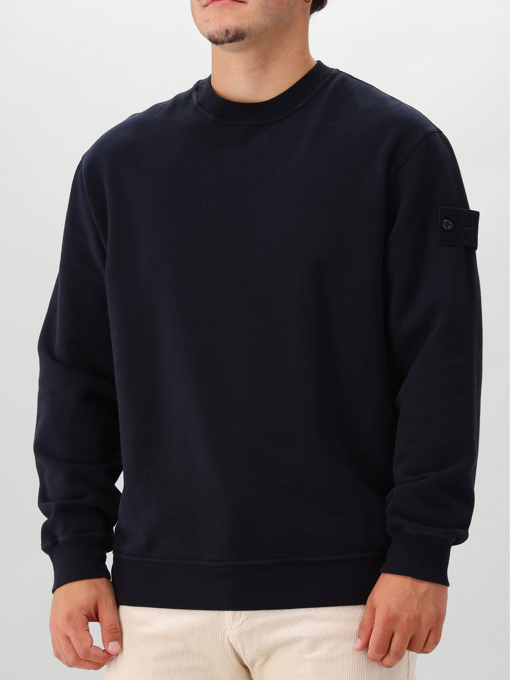 Stone Island Sweater Blauw Ghost