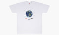 SUPREME TNF ONE WORLD TEE WHITE