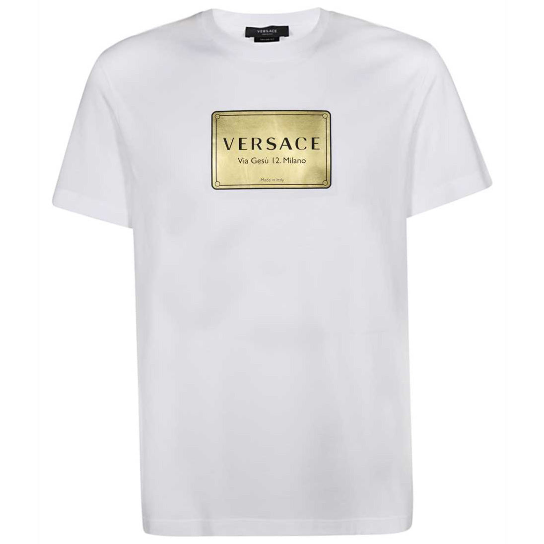 Versace White Graphic T-Shirt