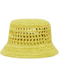 Womens Prada Rafia Bucket Hat